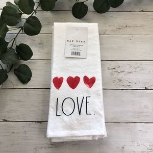 Rae Dunn Love Kitchen Towels